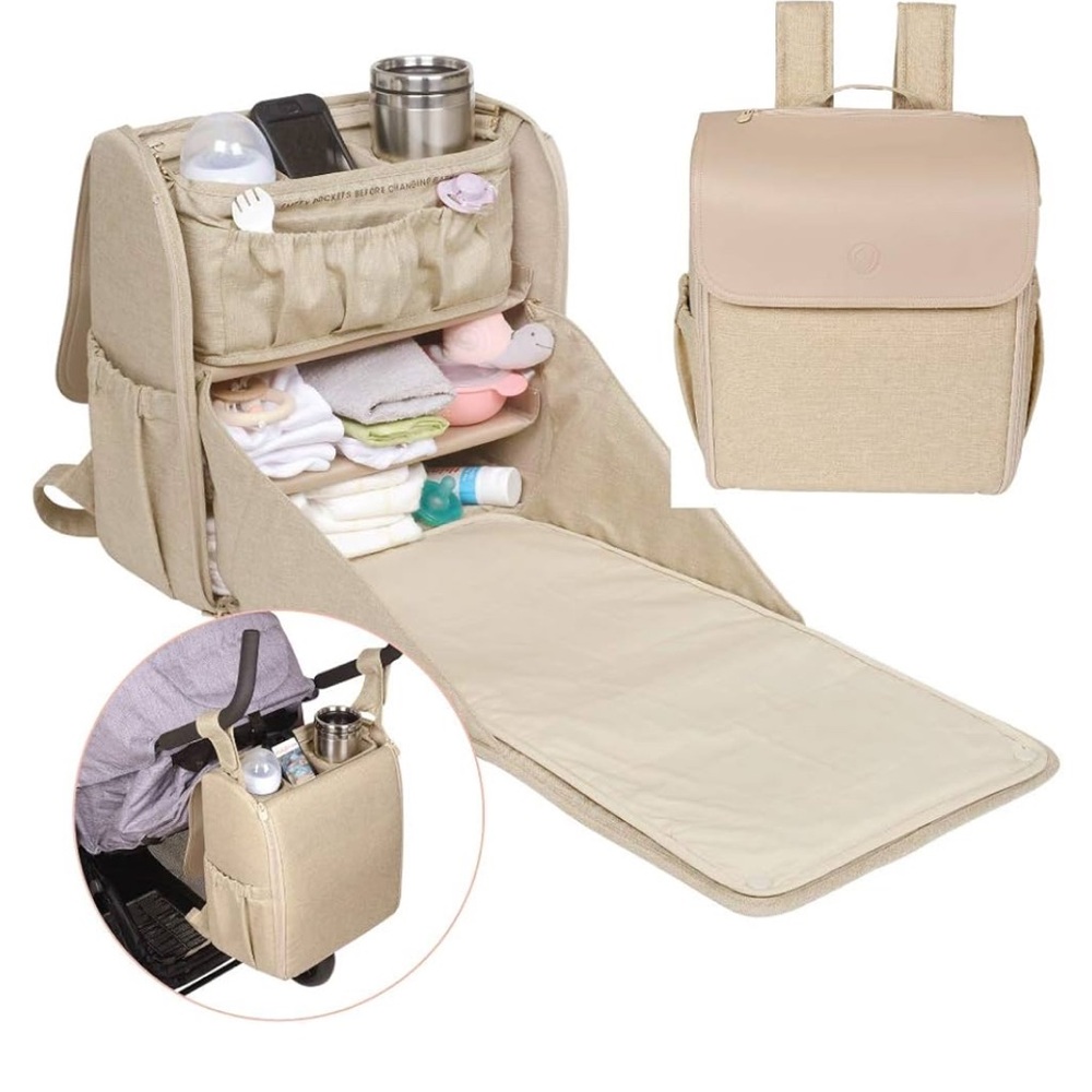 Lulyboo Diaper Bag Convertible Backpack